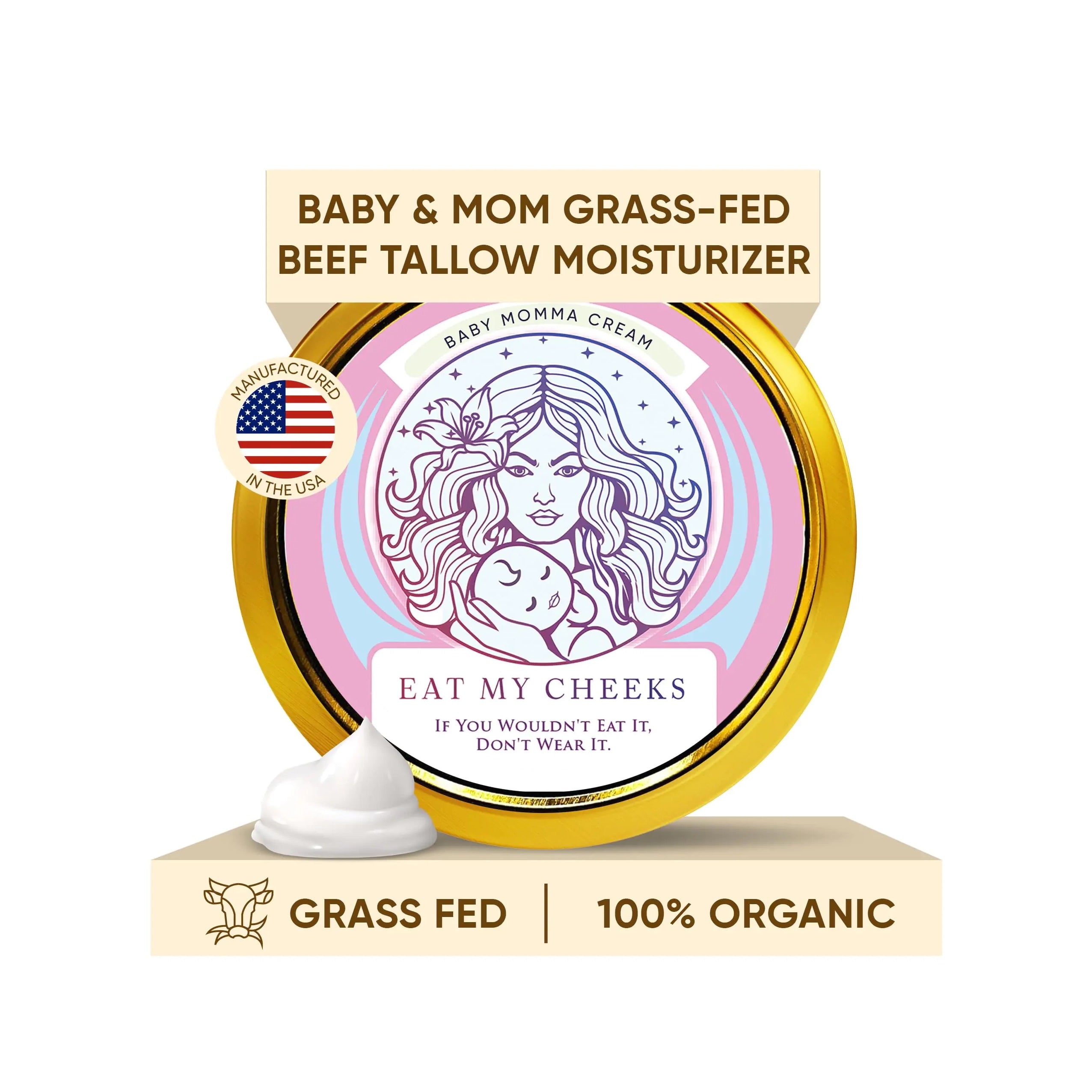 Eat My Face Grass Fed Tallow Cream