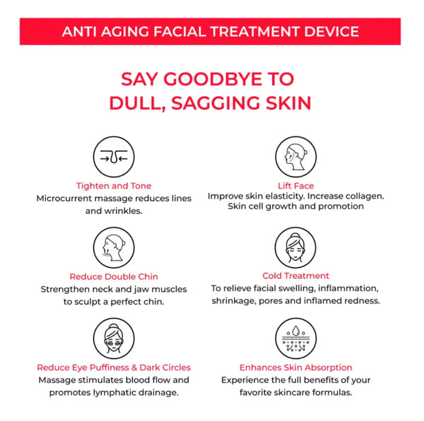 EMS Microcurrent Skin Rejuvenation Device