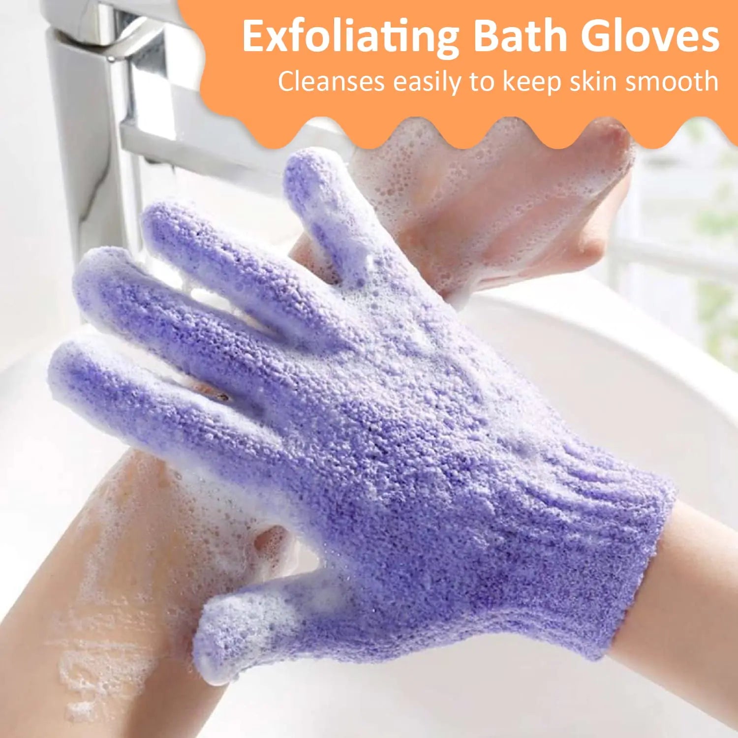 30 Pack Exfoliating Gloves for Shower