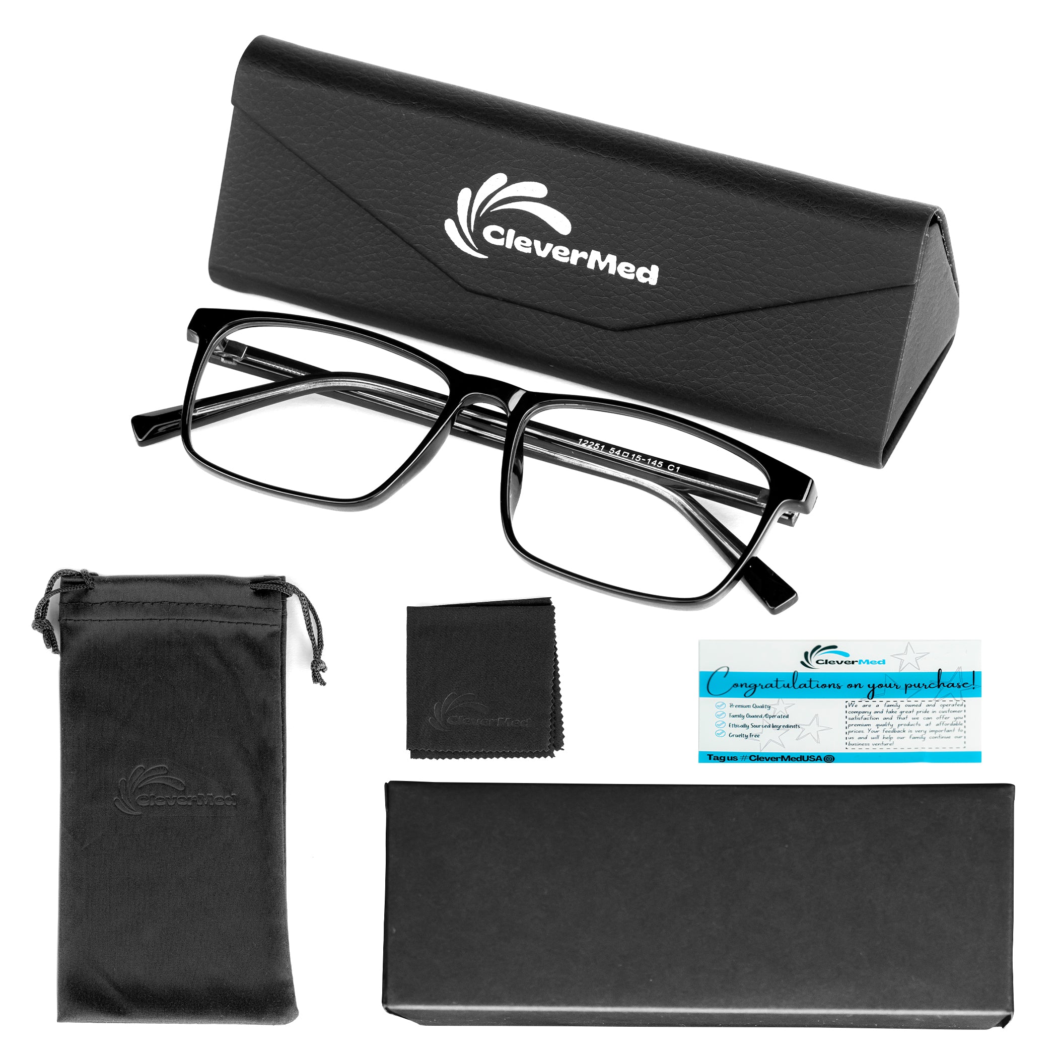 Blue Light Blocking Glasses (Clear)