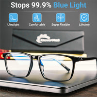 Blue Light Blocking Glasses (Clear)