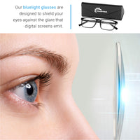 Blue Light Blocking Glasses (Clear)