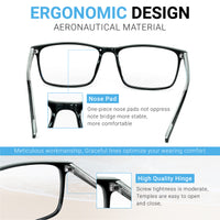 Blue Light Blocking Glasses (Clear)